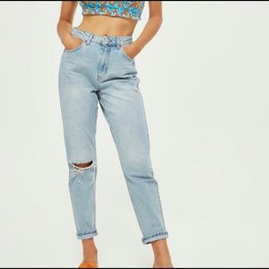 Topshop mom jeans